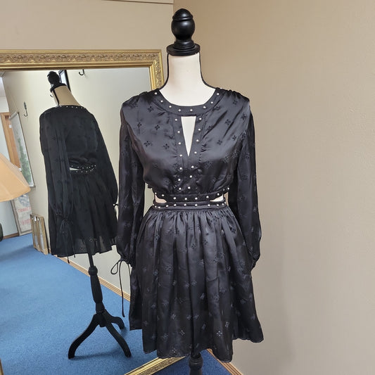 Blue B Collection Black Cutout Dress